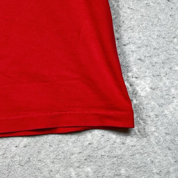 Vintage 20/20 Sport T-Shirt Men Medium Red Rutgers Scarlet Knights Single Stitch - Picture 6 of 15